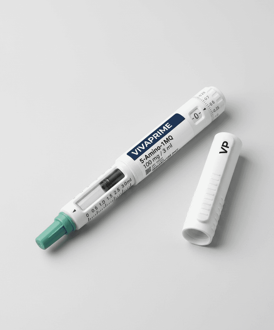 5-Amino-1MQ — size reference with cap